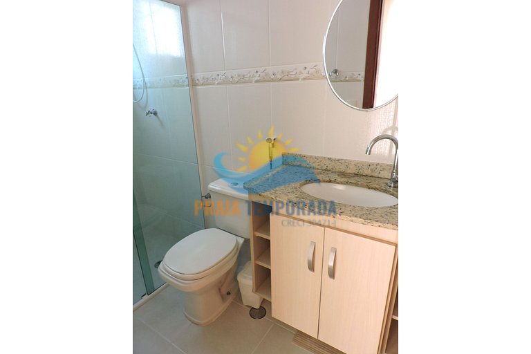 Apartamento 12 de 3 dormitórios para 8 pessoas a uma quadra