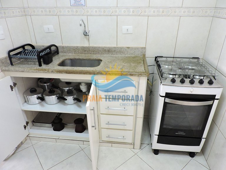 Apartamento 12 de 2 dormitórios para 7 pessoas a duas quadra