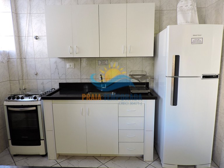 Apartamento 21 de 1 dormitório para 5 pessoas a duas quadras