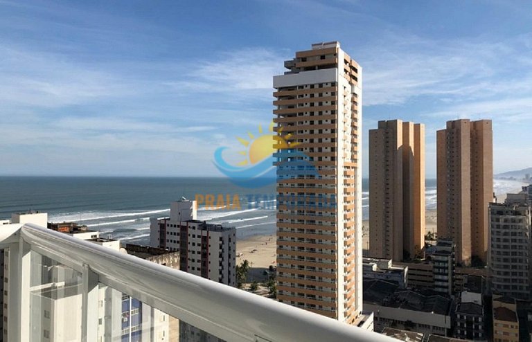 Apartamento com varanda gourmet, piscina e sauna