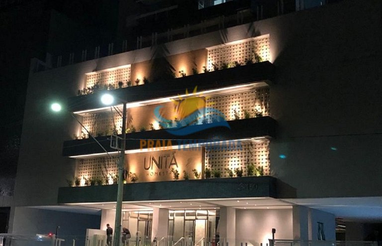 Apartamento com varanda gourmet, piscina e sauna