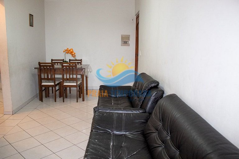 Apartamento frente ao mar com piscina com cascata