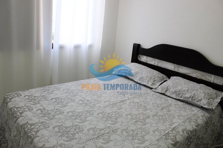 Apartamento com linda vista para o mar, prédio com piscina