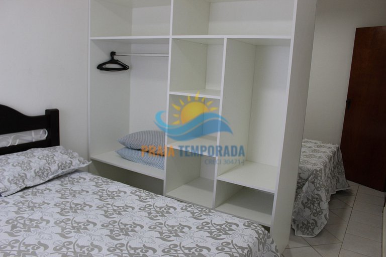Apartamento com linda vista para o mar, prédio com piscina