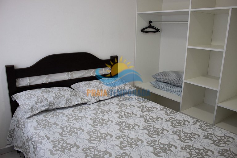 Apartamento com linda vista para o mar, prédio com piscina