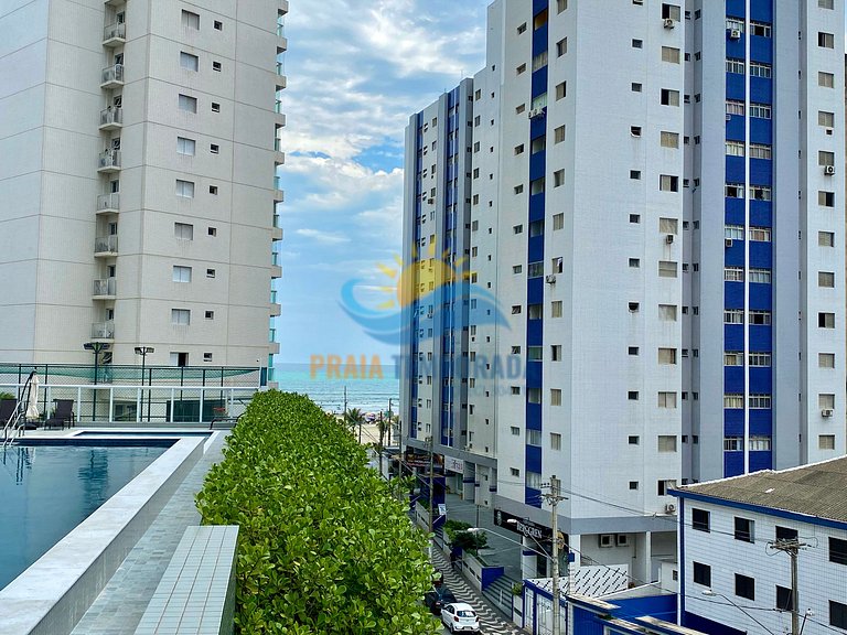 B016 - Aconchegante c/ Wi-Fi| Piscina | 30m Praia