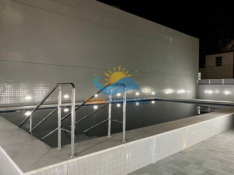 B016 - Aconchegante c/ Wi-Fi| Piscina | 30m Praia