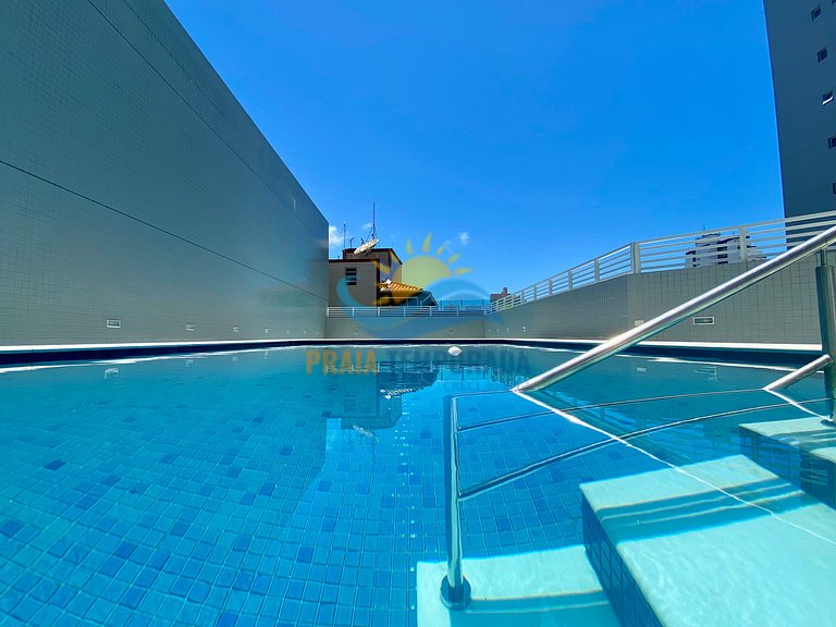 B016 - Aconchegante c/ Wi-Fi| Piscina | 30m Praia