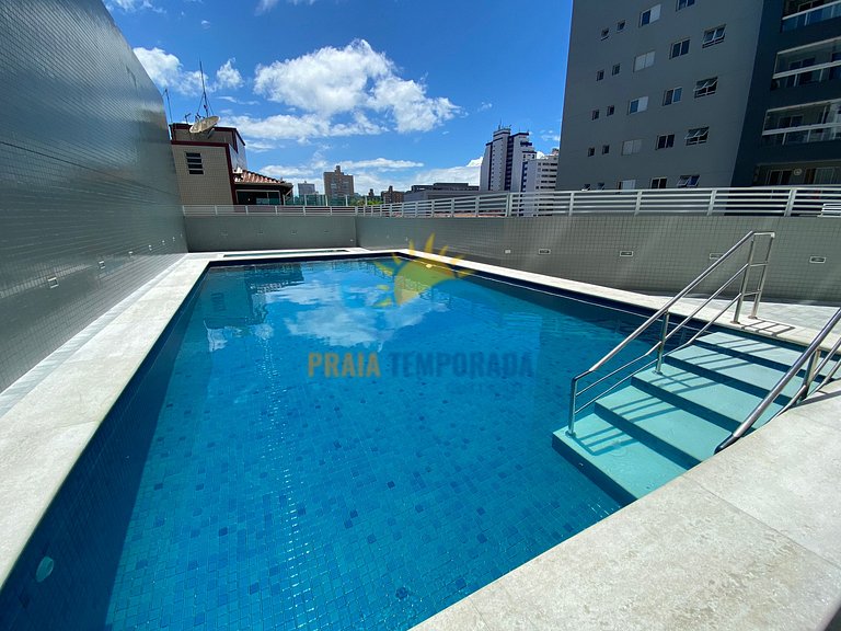 B016 - Aconchegante c/ Wi-Fi| Piscina | 30m Praia
