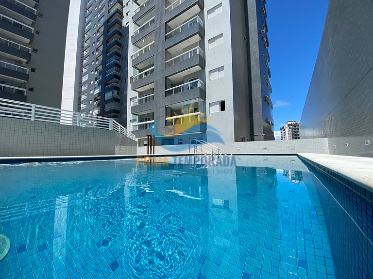 B016 - Aconchegante c/ Wi-Fi| Piscina | 30m Praia
