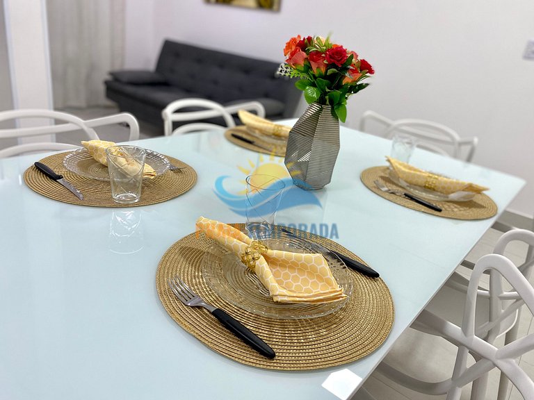 B016 - Aconchegante c/ Wi-Fi| Piscina | 30m Praia