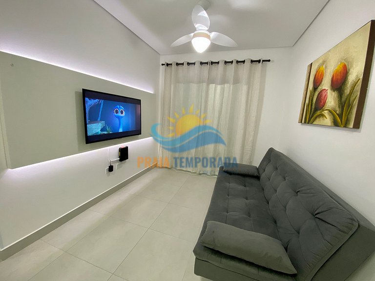 B016 - Aconchegante c/ Wi-Fi| Piscina | 30m Praia