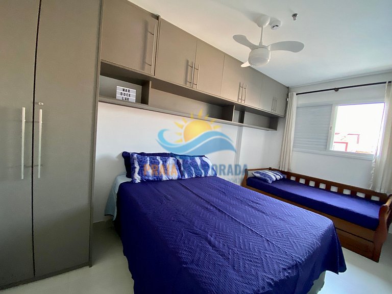 B016 - Aconchegante c/ Wi-Fi| Piscina | 30m Praia