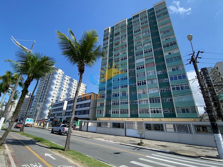 G1301 - Apto frente ao mar c/ Wi-Fi na Guilhermina