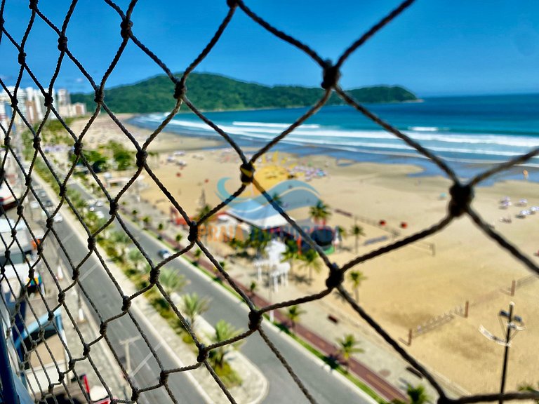 B082 - Luxo à Beira-Mar | 3 Suítes c/ Vista | Wi-Fi