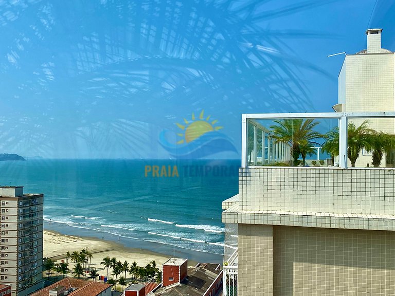 Apartamento próximo da praia com área de lazer completa