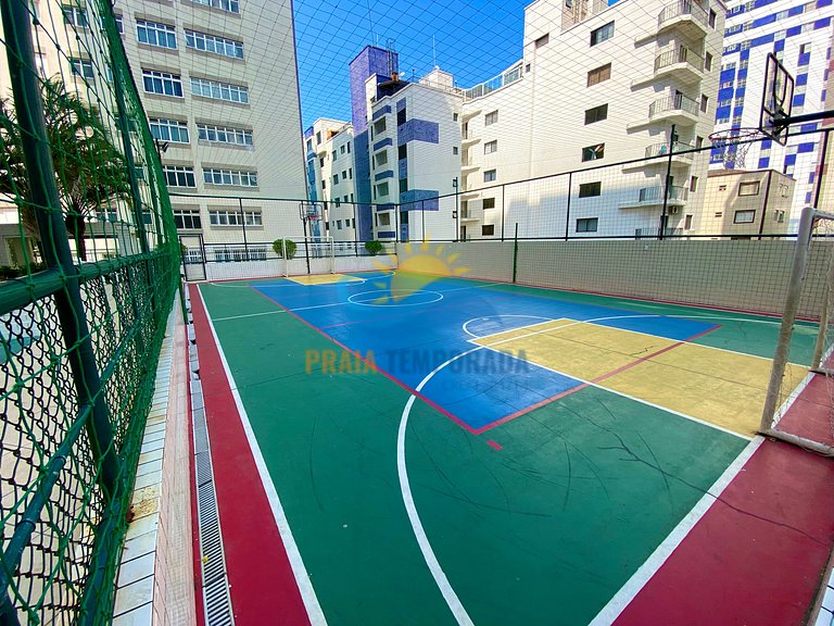 Apartamento próximo a praia com lazer completo