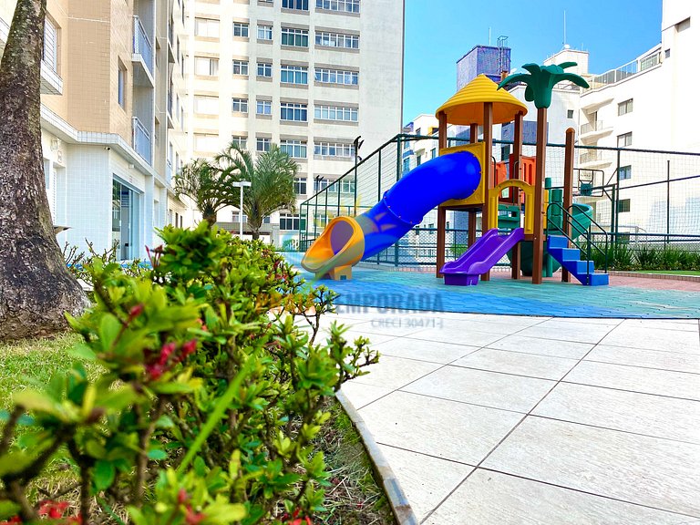 Apartamento próximo a praia com lazer completo