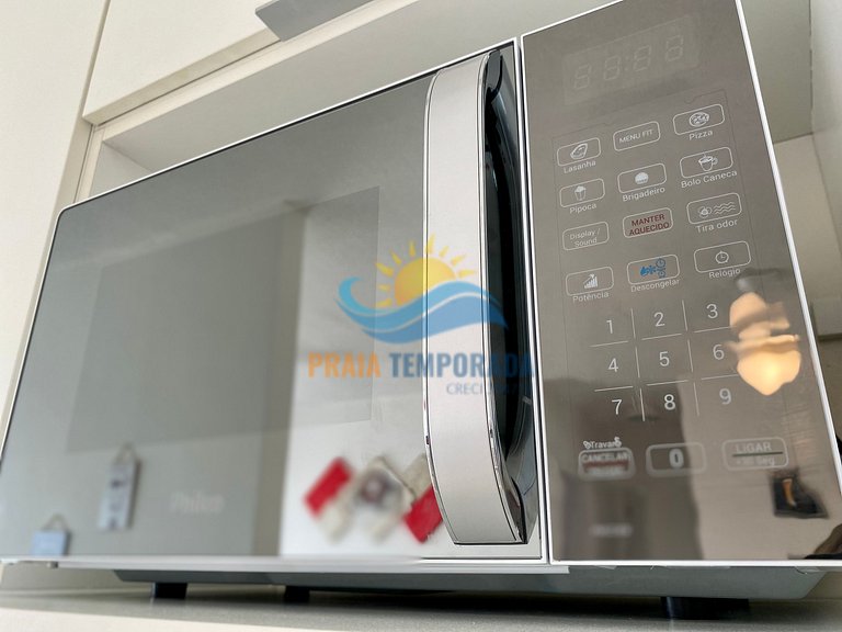Apartamento próximo a praia com lazer completo