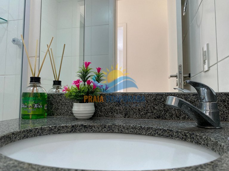Apartamento próximo a praia com lazer completo