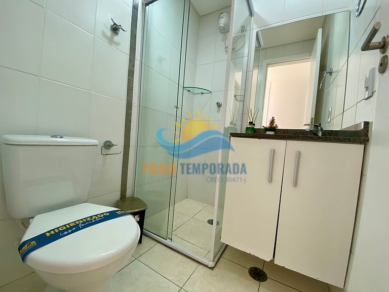 Apartamento próximo a praia com lazer completo