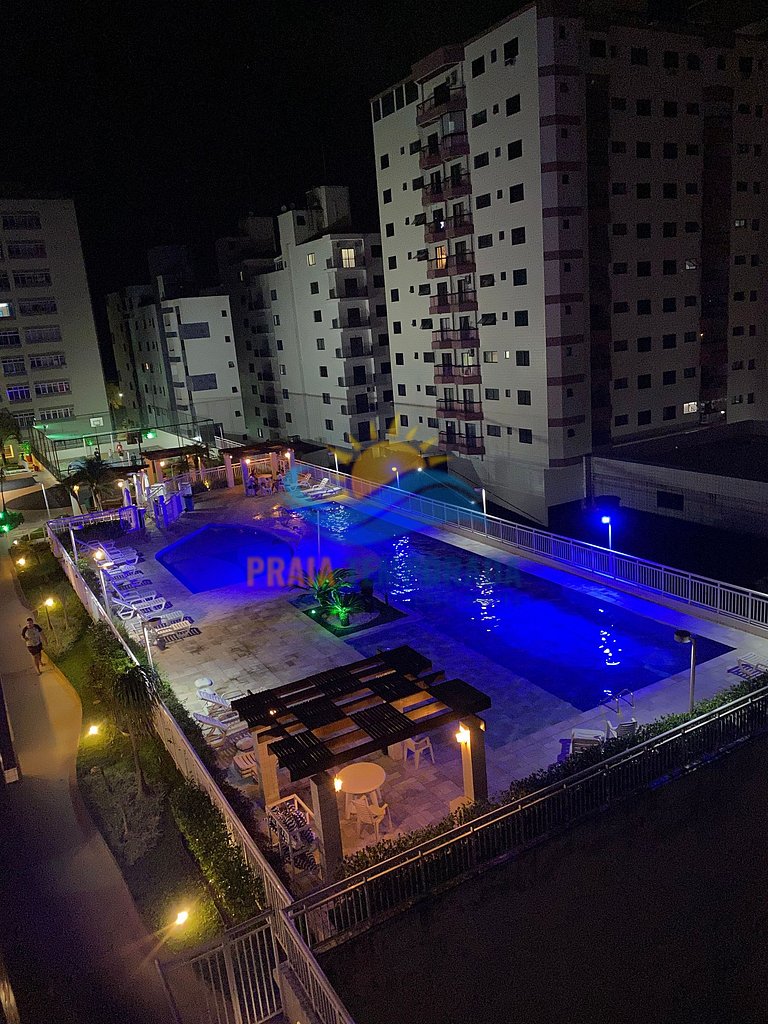 Apartamento próximo a praia com lazer completo
