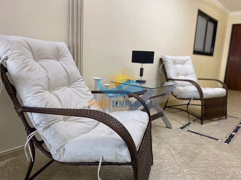 A201 - Vista Mar | 3 Quartos c/ Wifi e Churrasqueira