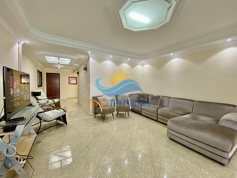 A201 - Vista Mar | 3 Quartos c/ Wifi e Churrasqueira