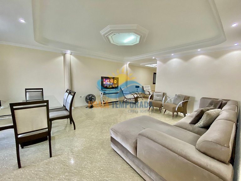 A201 - Vista Mar | 3 Quartos c/ Wifi e Churrasqueira