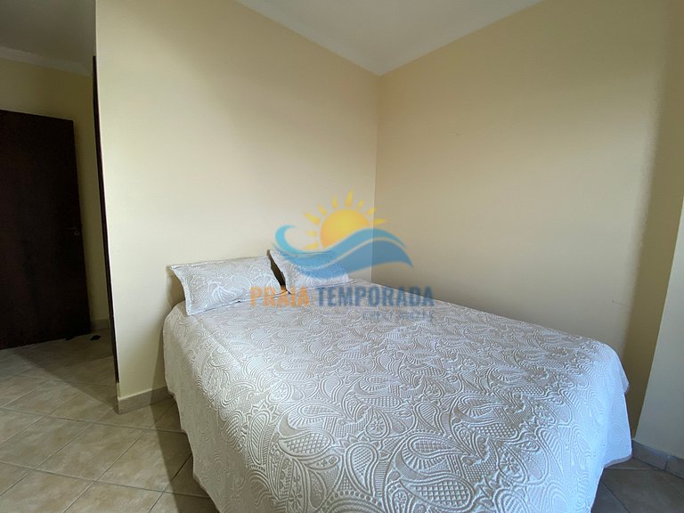 A201 - Vista Mar | 3 Quartos c/ Wifi e Churrasqueira