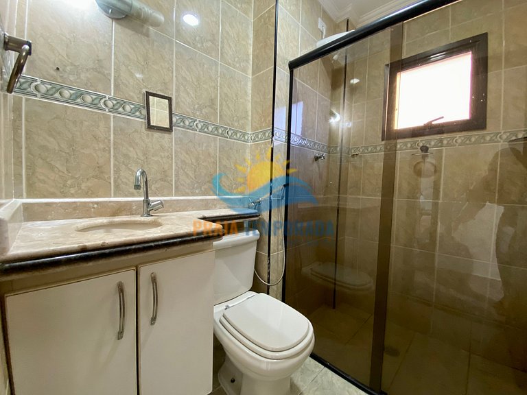 A201 - Vista Mar | 3 Quartos c/ Wifi e Churrasqueira