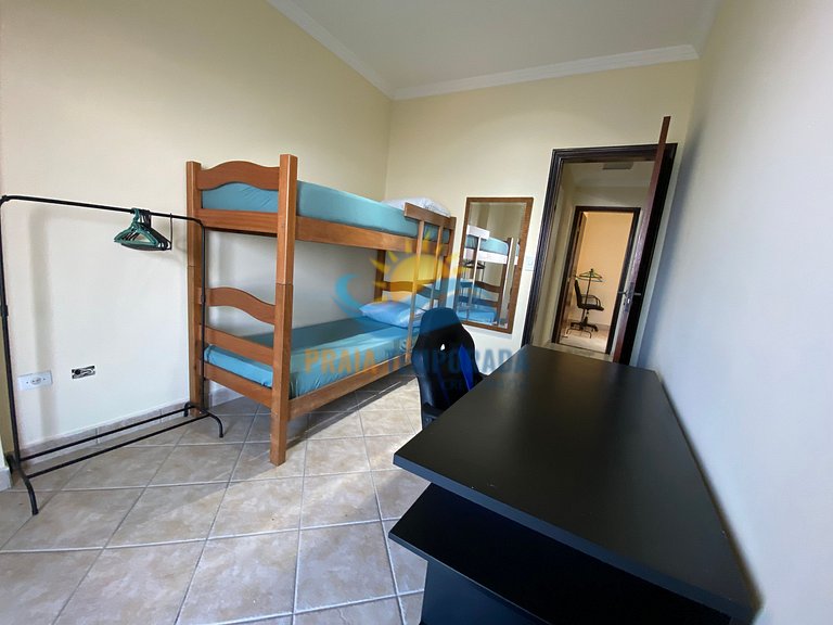 A201 - Vista Mar | 3 Quartos c/ Wifi e Churrasqueira