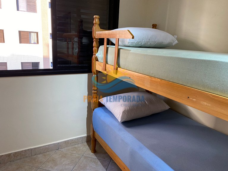 A201 - Vista Mar | 3 Quartos c/ Wifi e Churrasqueira