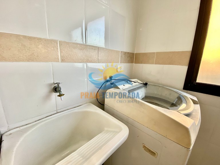 A201 - Vista Mar | 3 Quartos c/ Wifi e Churrasqueira