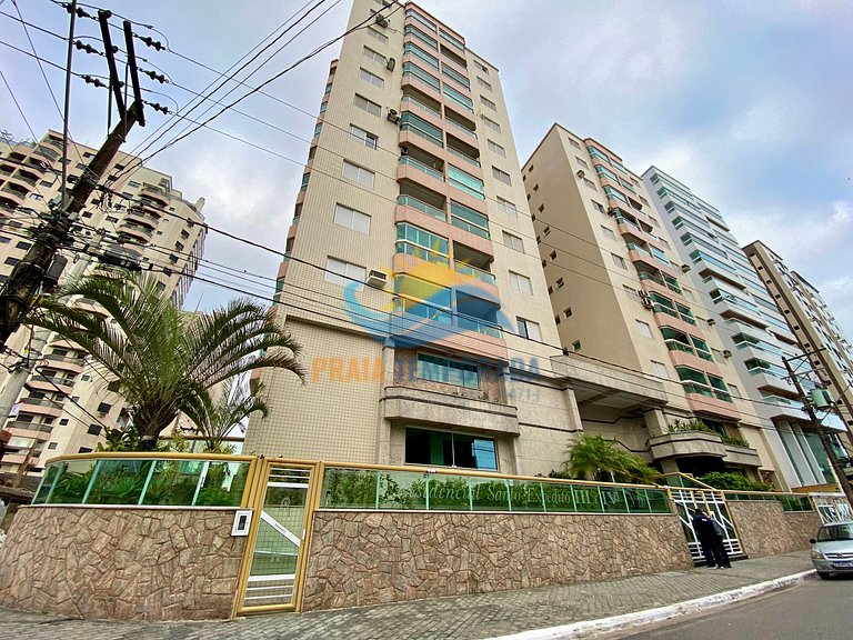 A021 - Apto c/ Churrasqueira, Ar Cond. e Vista Mar