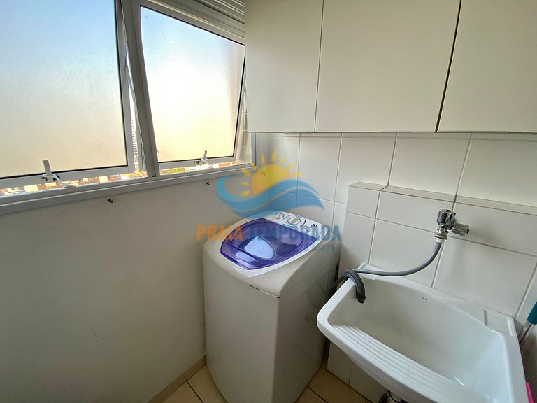 Apartamento próximo a praia com lazer completo