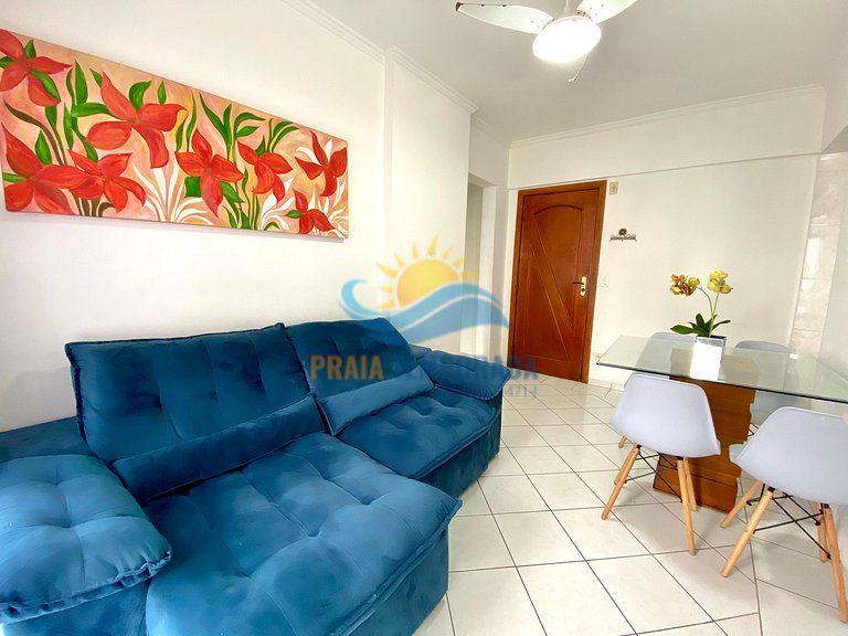 Apartamento com linda vista para o mar, prédio com piscina