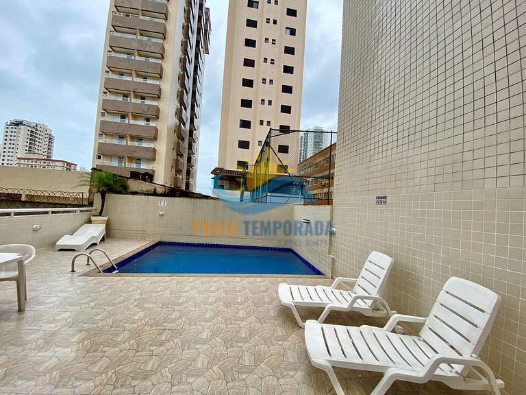 A308 - Apto 1 Dorm c/ Piscina e Wi-Fi