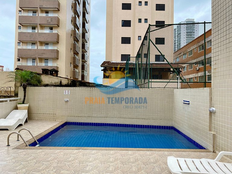 A308 - Apto 1 Dorm c/ Piscina e Wi-Fi