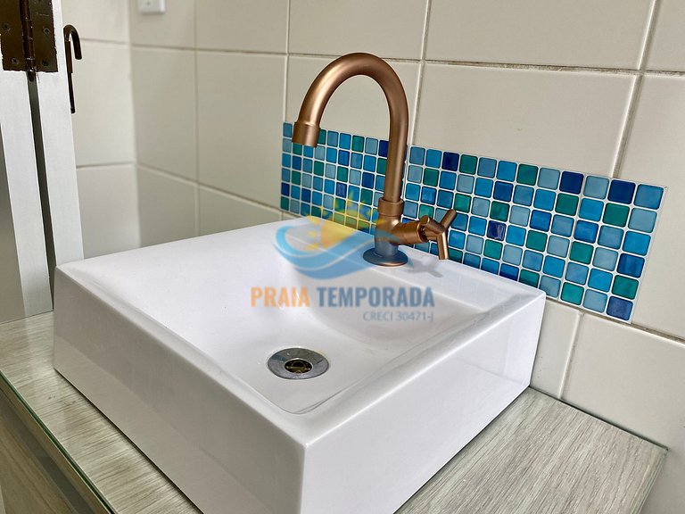 A308 - Apto 1 Dorm c/ Piscina e Wi-Fi
