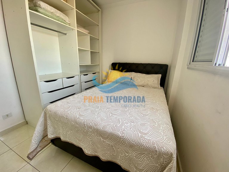 A033 - 2 Dorm c/ Suíte | Churrasqueira e Wi-Fi