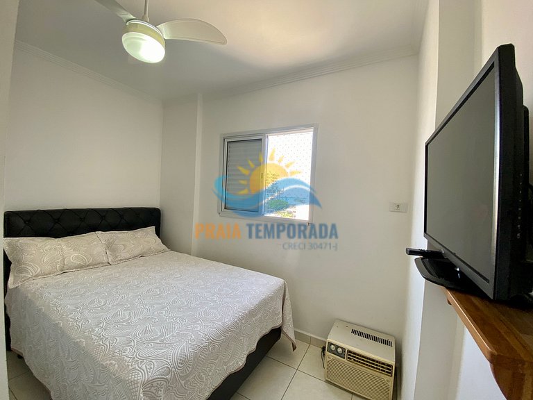 A033 - 2 Dorm c/ Suíte | Churrasqueira e Wi-Fi