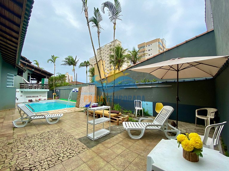 Casa com 3 dorm l Piscina Wi-fi e Churrasqueira - BF099