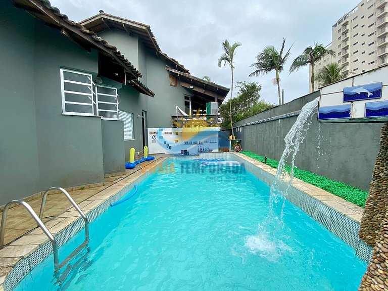 Casa com 3 dorm l Piscina Wi-fi e Churrasqueira - BF099