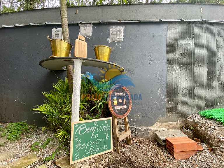 Casa com 3 dorm l Piscina Wi-fi e Churrasqueira - BF099