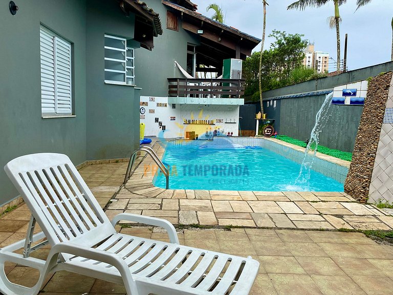 Casa com 3 dorm l Piscina Wi-fi e Churrasqueira - BF099