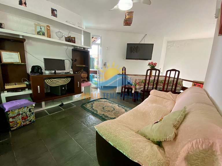 Casa com 3 dorm l Piscina Wi-fi e Churrasqueira - BF099