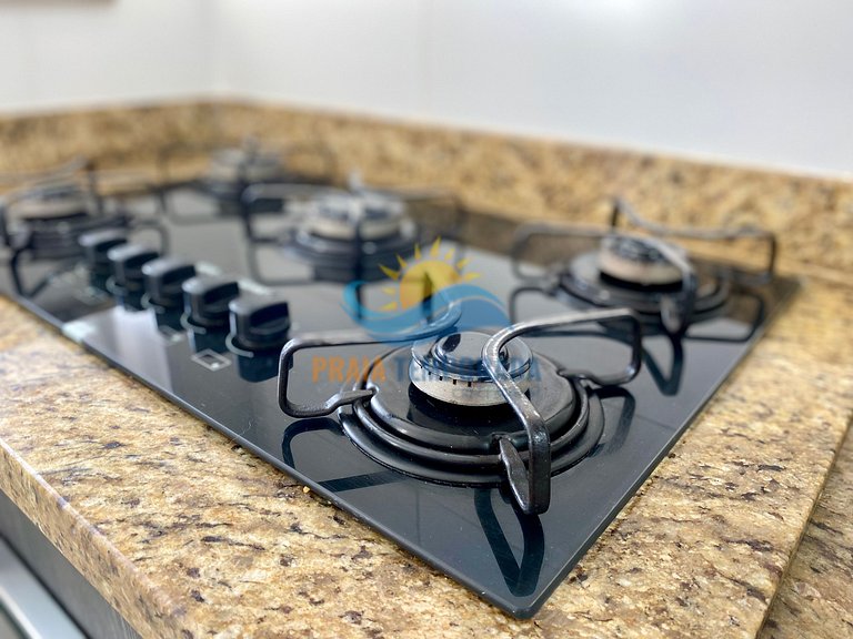 Alto padrão | Sacada Gourmet | Wifi | Smart TV - A012