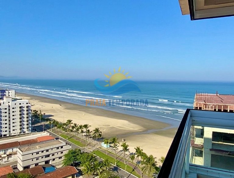 R145 - Apto com Vista p/Mar | Suíte| WiFi