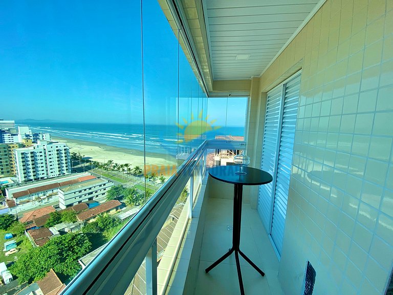 R145 - Apto com Vista p/Mar | Suíte| WiFi